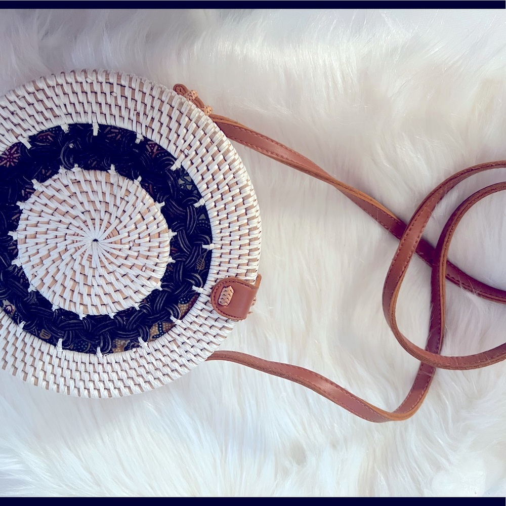 Bamboo Crossbody Bag